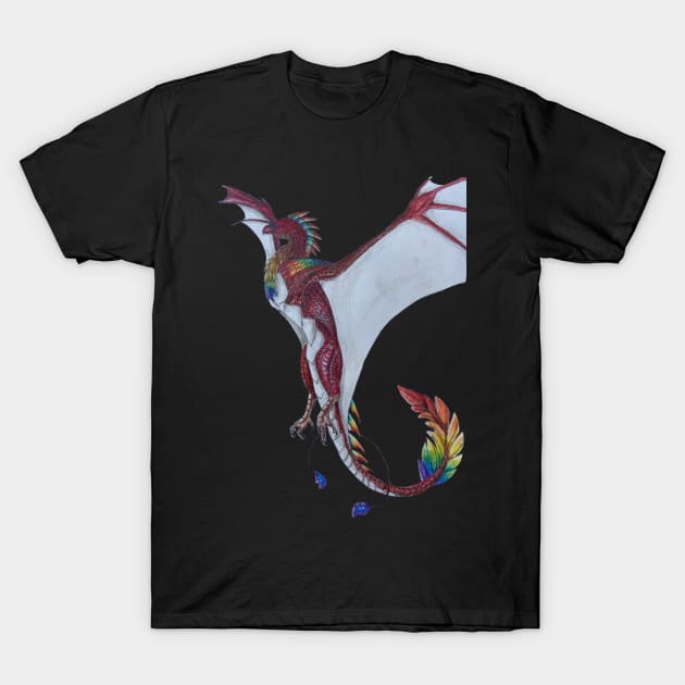 Phoenix Dragon T-Shirt by Innominatam Designs